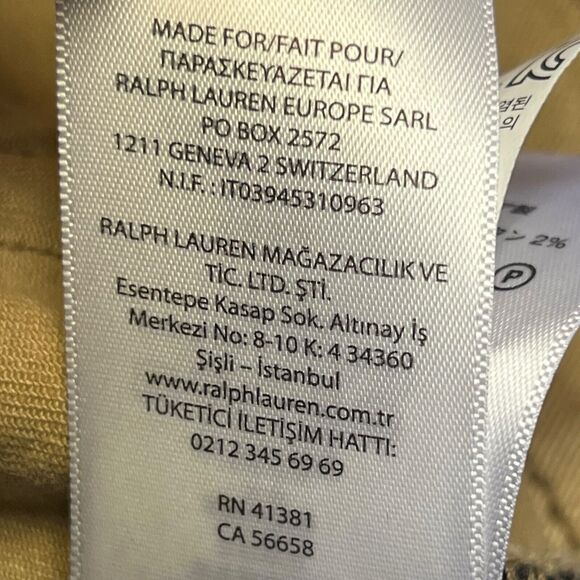 Authentic Dungarees Polo Ralph Lauren Jeans Brown Tompkins Skinny 28 Mid Rise - Picture 12 of 16